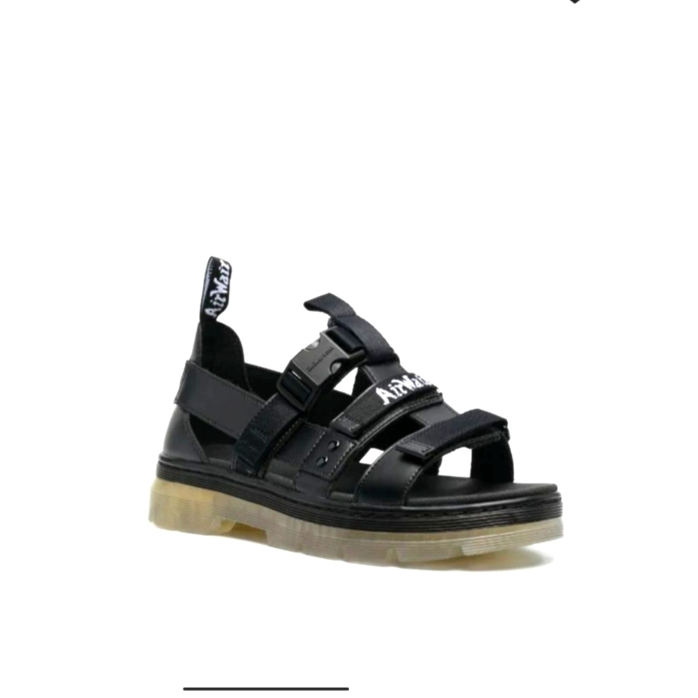 DE. Marten's Pearson Translucent sole Chunky Lug Strappy Sandals - Picture 1 of 11